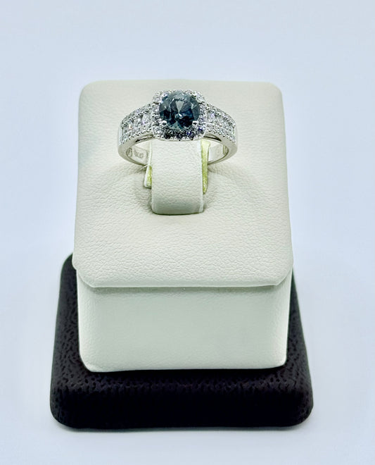 Montana Sapphire & Diamond Ring
