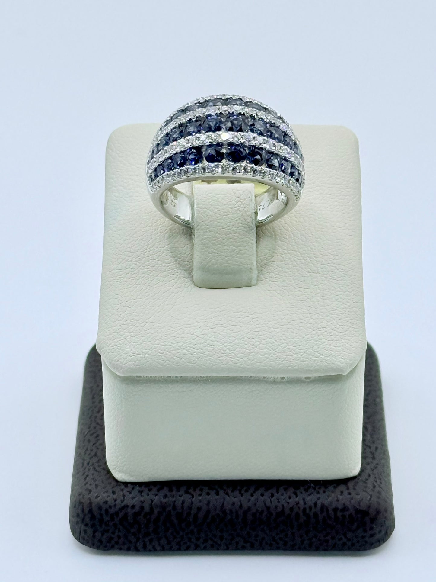 Sapphire & Diamond Band