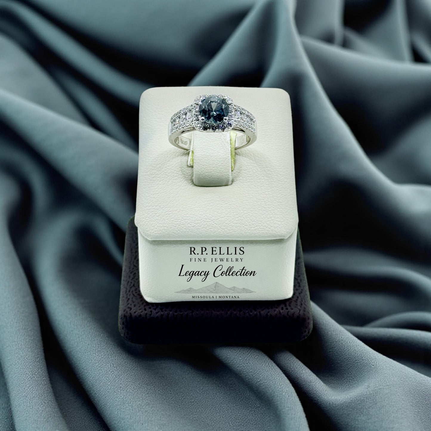 Montana Sapphire & Diamond Ring