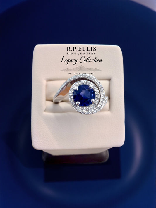 Sapphire Vortex Ring