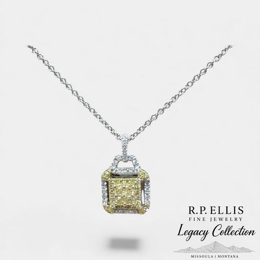 Yellow Diamond Pendant
